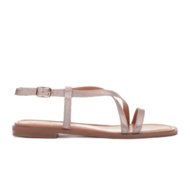 Marco Shoes Sandaler med remmar gyllene