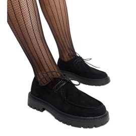 Klassiska Keiko-skor i svart mocka