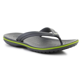 Kvinnors flip-flops crocs crocband flip 11033-0a1 grå