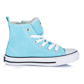 American Club Höga sneakers för barn blå