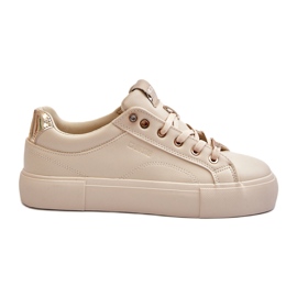 Damsneakers Big Star NN274210 Beige