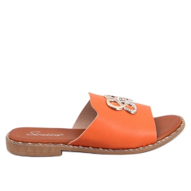 Lafite Orange flipflops för kvinnor