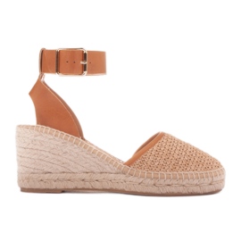 Marco Shoes Carboneras espadrillor beige