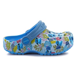 Crocs Toddler's Disney Stitch Classic Clog 209471-4TB flipflops blå