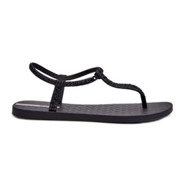 Damflip-flopsandaler med glitter 26914 Ipanema Class Brilha Fem Black svart