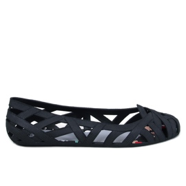 Meliski Chassa Svarta genombrutna balettlägenheter