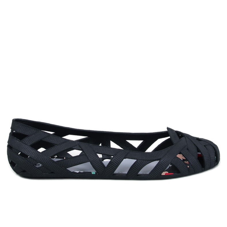 Meliski Chassa Svarta genombrutna balettlägenheter