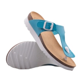 Scholl Boa Visa F31247-1007 flipflops blå
