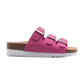 Scholl Rio Wedge Ad F26835-1026 flipflops rosa