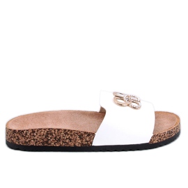 Ibanei Vita korktofflor med strass