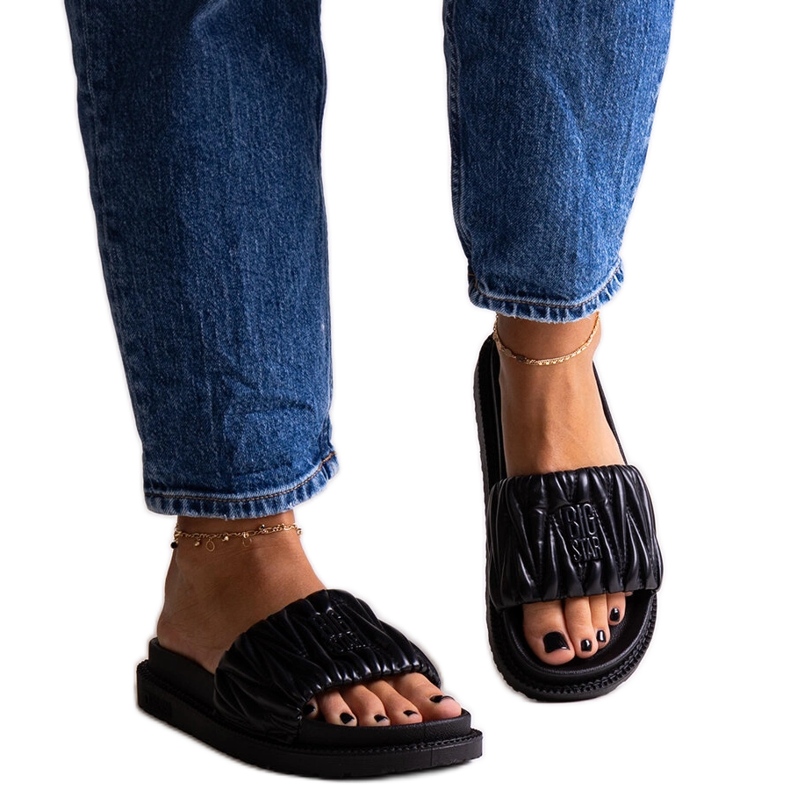 Svarta klaffar med volanger Big Star NN274A745