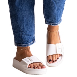 White Big Star NN274A661 flipflops vit