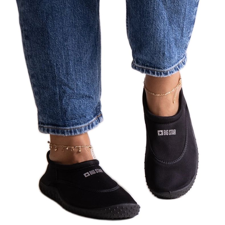 Sport svarta vattenskor Big Star NN274A801