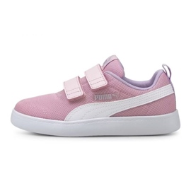 Puma Courtflex V2 Mesh V Ps Jr skor 371758 08 rosa