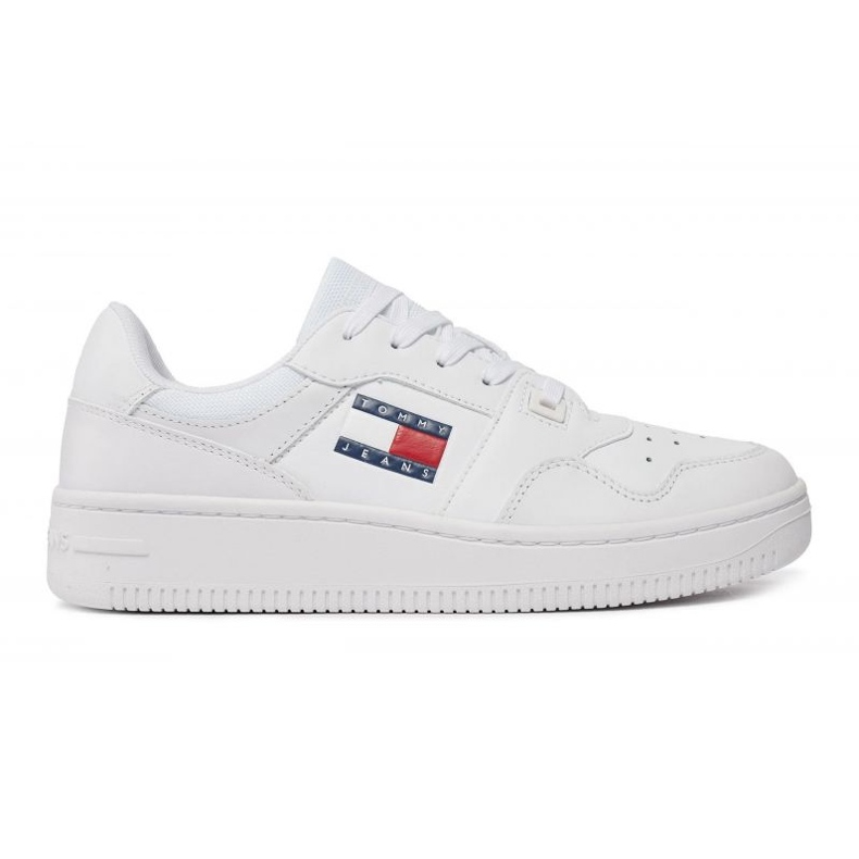 Tommy Hilfiger Retro Basket Ess Skor EN0EN02505 Ybs vit
