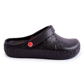 Lätta tofflor för män Kroks Big Star II175001 Svart