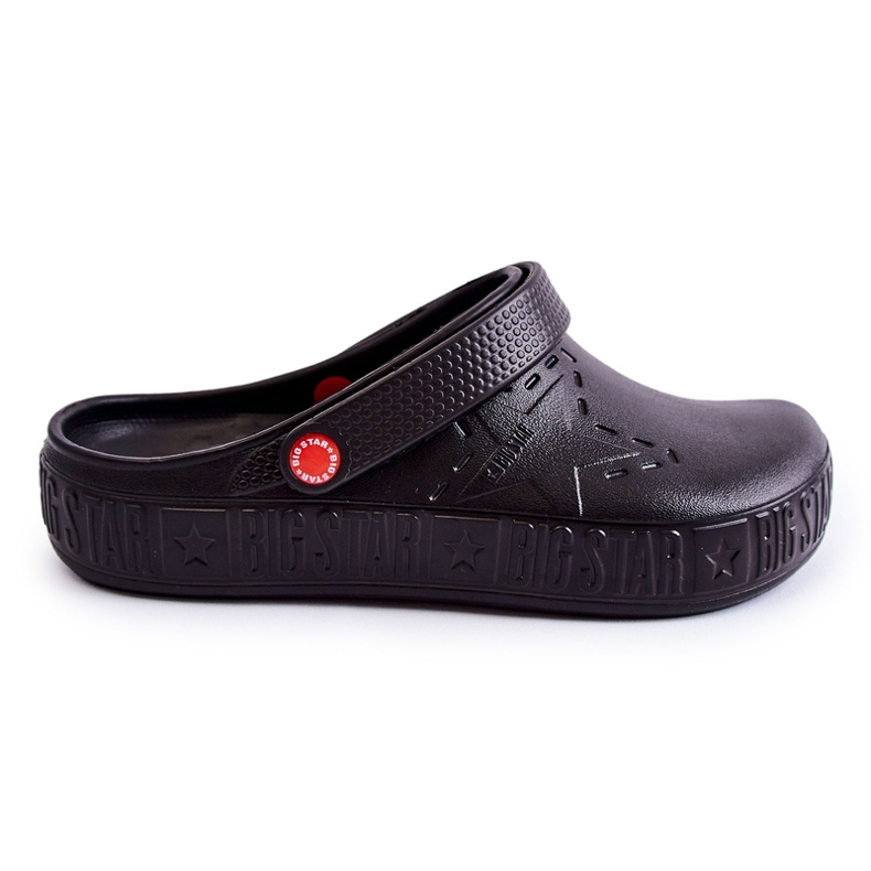 Lätta tofflor för män Kroks Big Star II175001 Svart