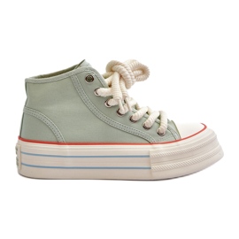 Seastar Platform Sneakers för kvinnor Mint Aineri grön