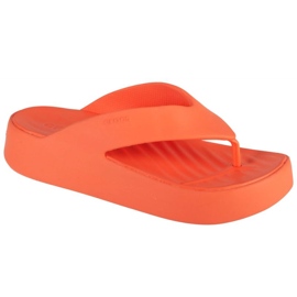 Crocs Gataway Platform Flip W 209410-84F flipflops orange