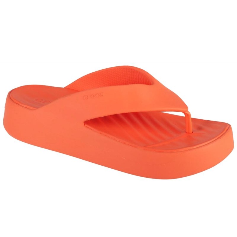 Crocs Gataway Platform Flip W 209410-84F flipflops orange