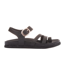 Marco Shoes Morgano sandaler med flip-flops svart