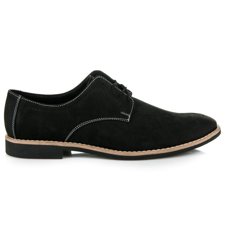Lucca Läder brogues svart
