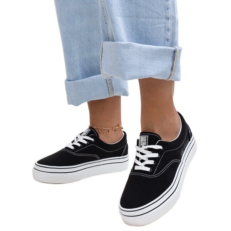 Svarta Big Star LL274230 sneakers
