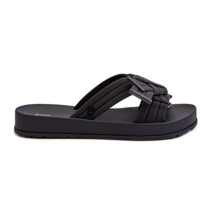 Doftande damflip-flops med platt sula ZAXY LL285096 Svart