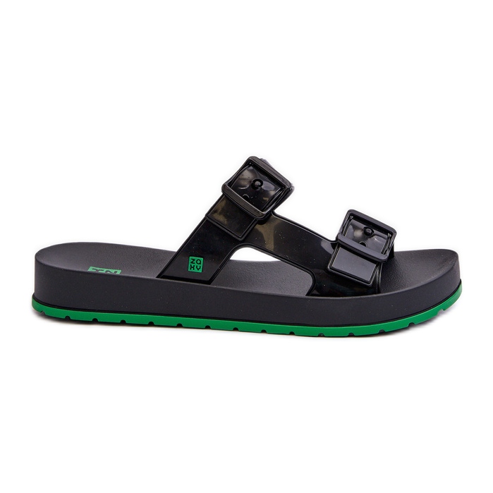 ZAXY LL285073 Flat flip-flops dam svart