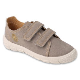 Befado sportläderinlägg 909P003 grå kardborre