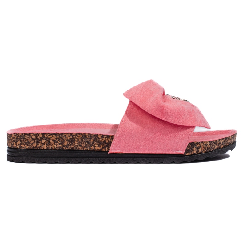 Rosa flip-flops med korksula