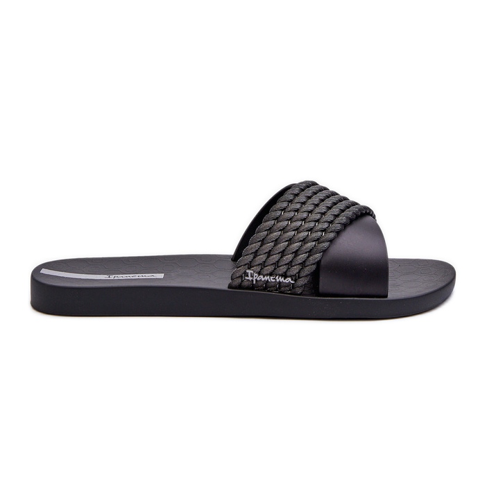 Flat flip-flops för kvinnor 83244 Ipanema Street Ii Fem Svart