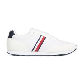 Tommy Hilfiger Lo Runner Mix M skor FM0FM04958YBS vit