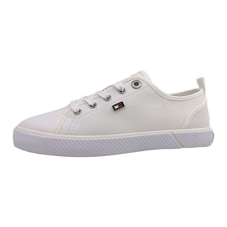 Tommy Hilfiger Vulc Canvas Sneaker W FW0FW08063YBS vit