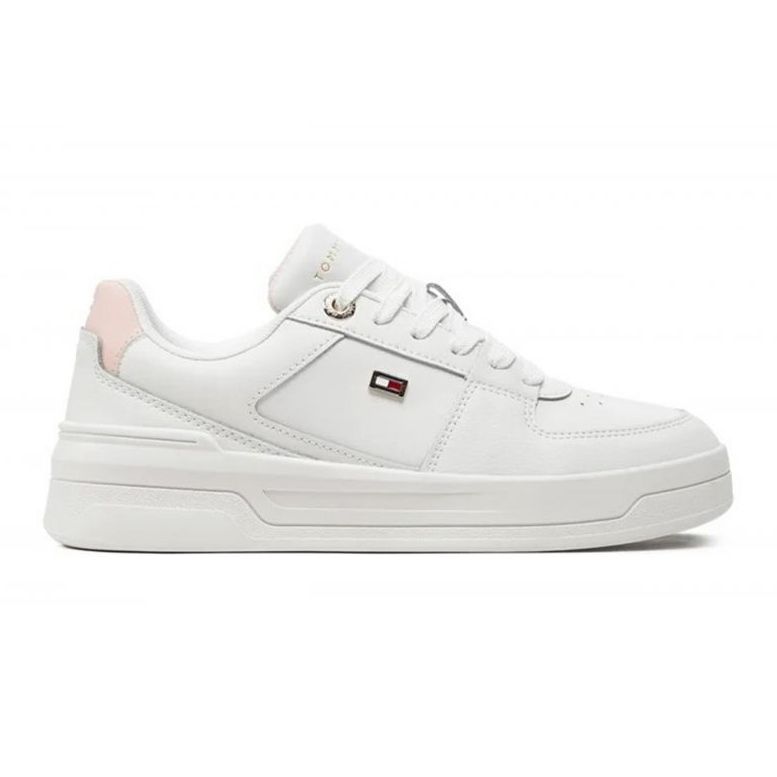 Tommy Hilfiger Flag Basket Sneaker W FW0FW080810LA skor vit