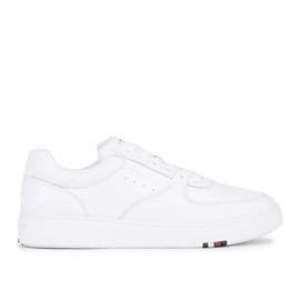 Tommy Hilfiger Modern Cup Corporate Lth M skor FM0FM04941YBS vit