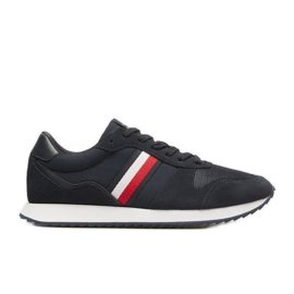 Tommy Hilfiger Lo Runner Mix M skor FM0FM04958BDS svart