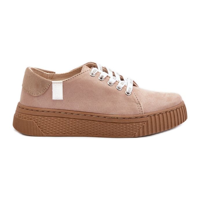 Dam Sneakers Memory Foam System Big Star NN276002 Mörk beige