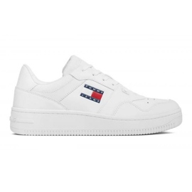 Tommy Hilfiger Retro Basket Ess M skor EM0EM01395YBR vit