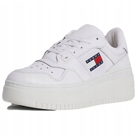 Tommy Hilfiger Retro Basket Flatform Ess Skor EN0EN02506YBS vit