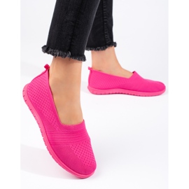 Rosa slip-on sportskor