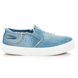 Sport Denim sneakers blå
