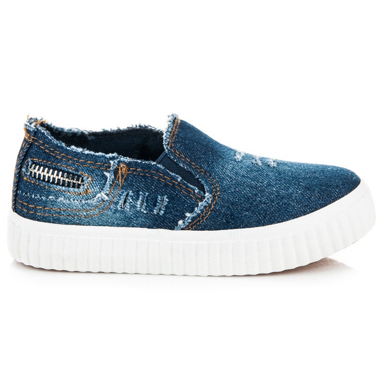 Sport Denim sneakers blå