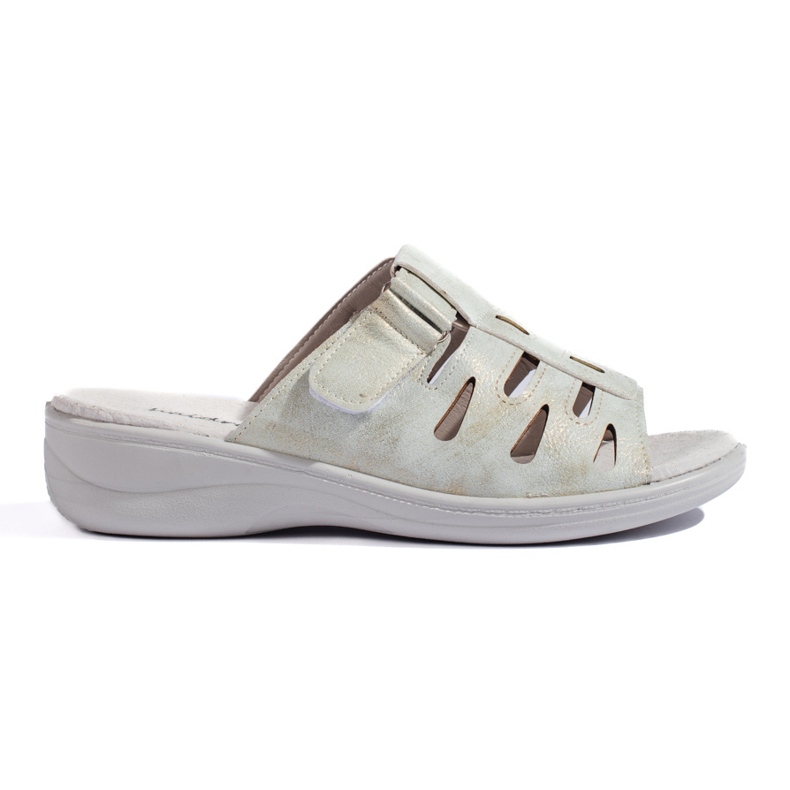 Bekväma grå flipflops för kvinnor