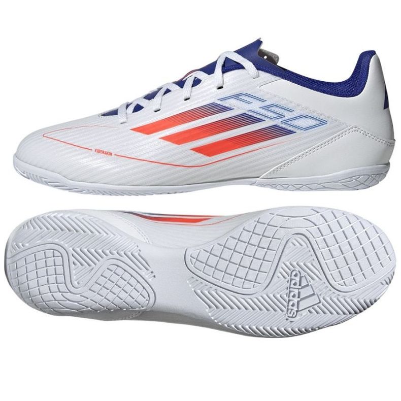 Adidas F50 Club In IF1345 fotbollsskor vit