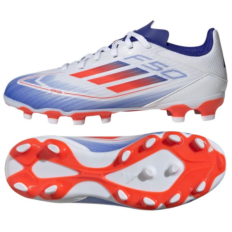 Adidas F50 League Mg IF1370 fotbollsskor vit