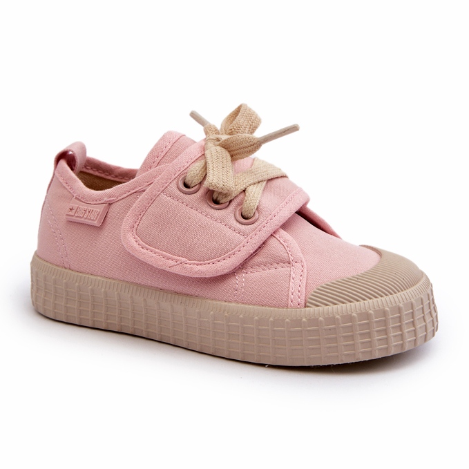 Barnsneakers HI-POLY System Big Star NN374019 Rosa