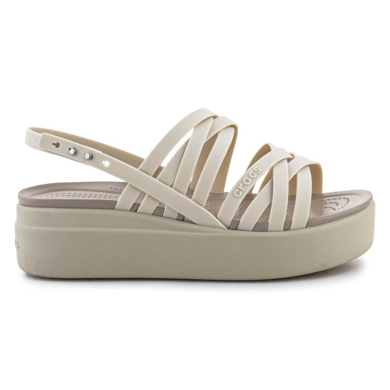 Crocs Brooklyn sandaler med remmar med låg vikt 206751-2Y2 beige