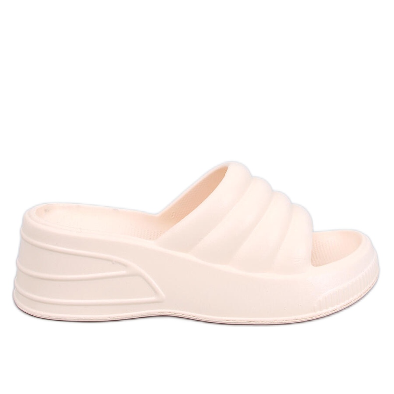 Diames Beige kilasandaler i skum