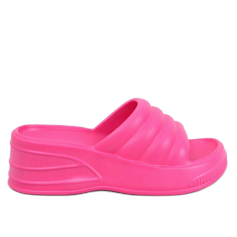 Diames Fuchsia kilasandaler i skum rosa